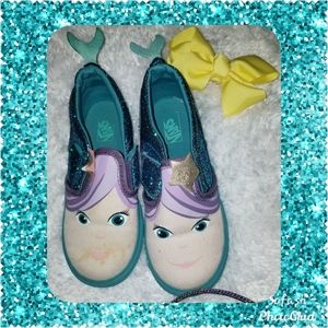 Toddler Mermaid Vans.